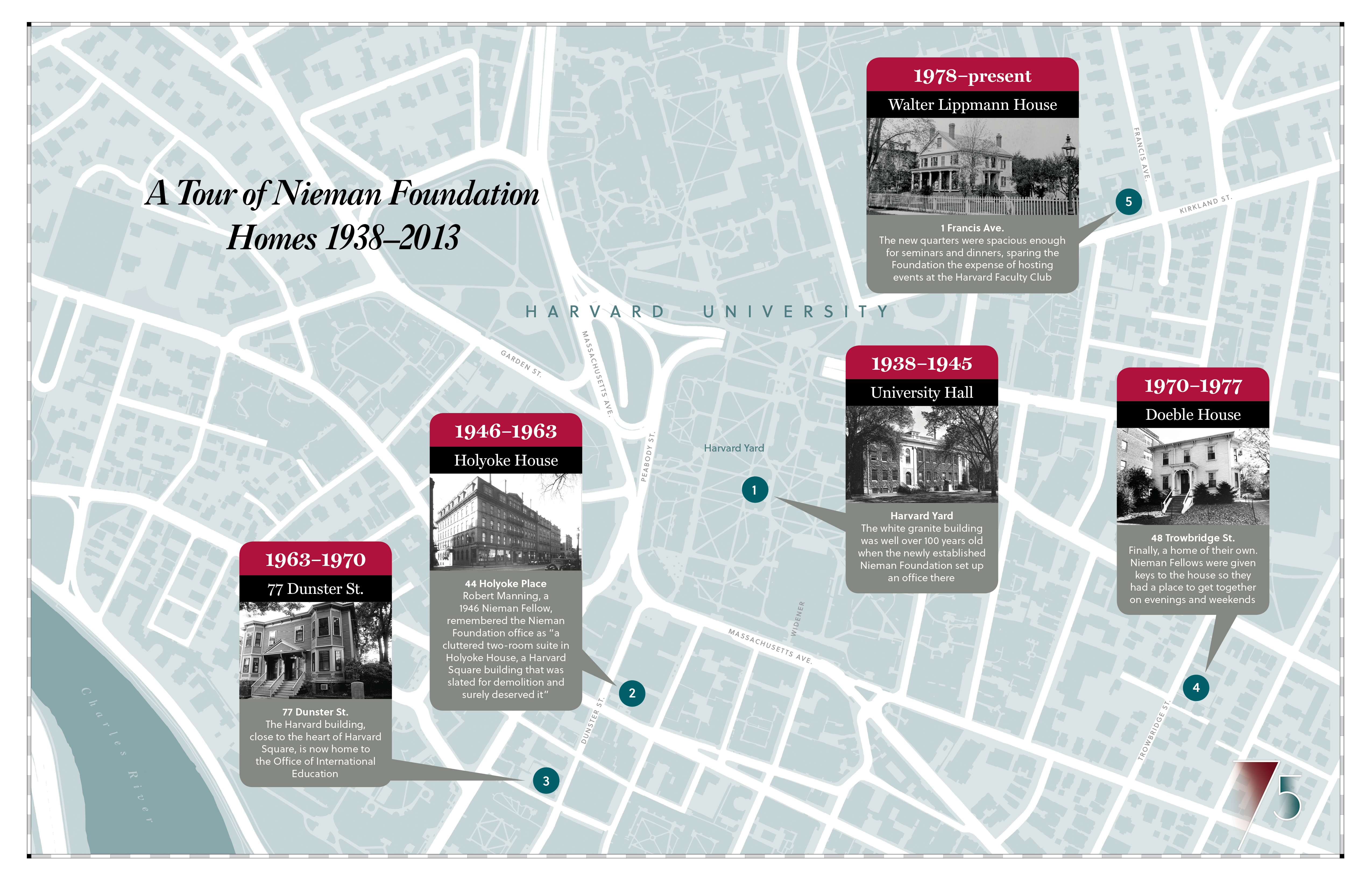 A Tour of Nieman Foundation Homes 1938-2013
